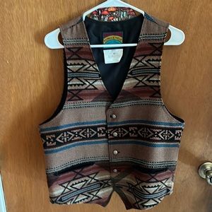 Vintage pioneer wear native vest
